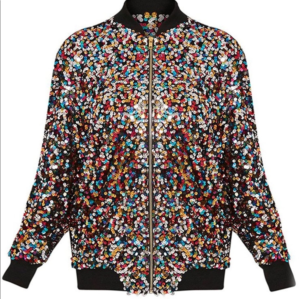 Sequin jacket